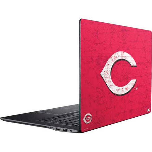 MLB Cincinnati Reds - Solid Distressed Ativ Book 9 (15.6in 2014) Skin